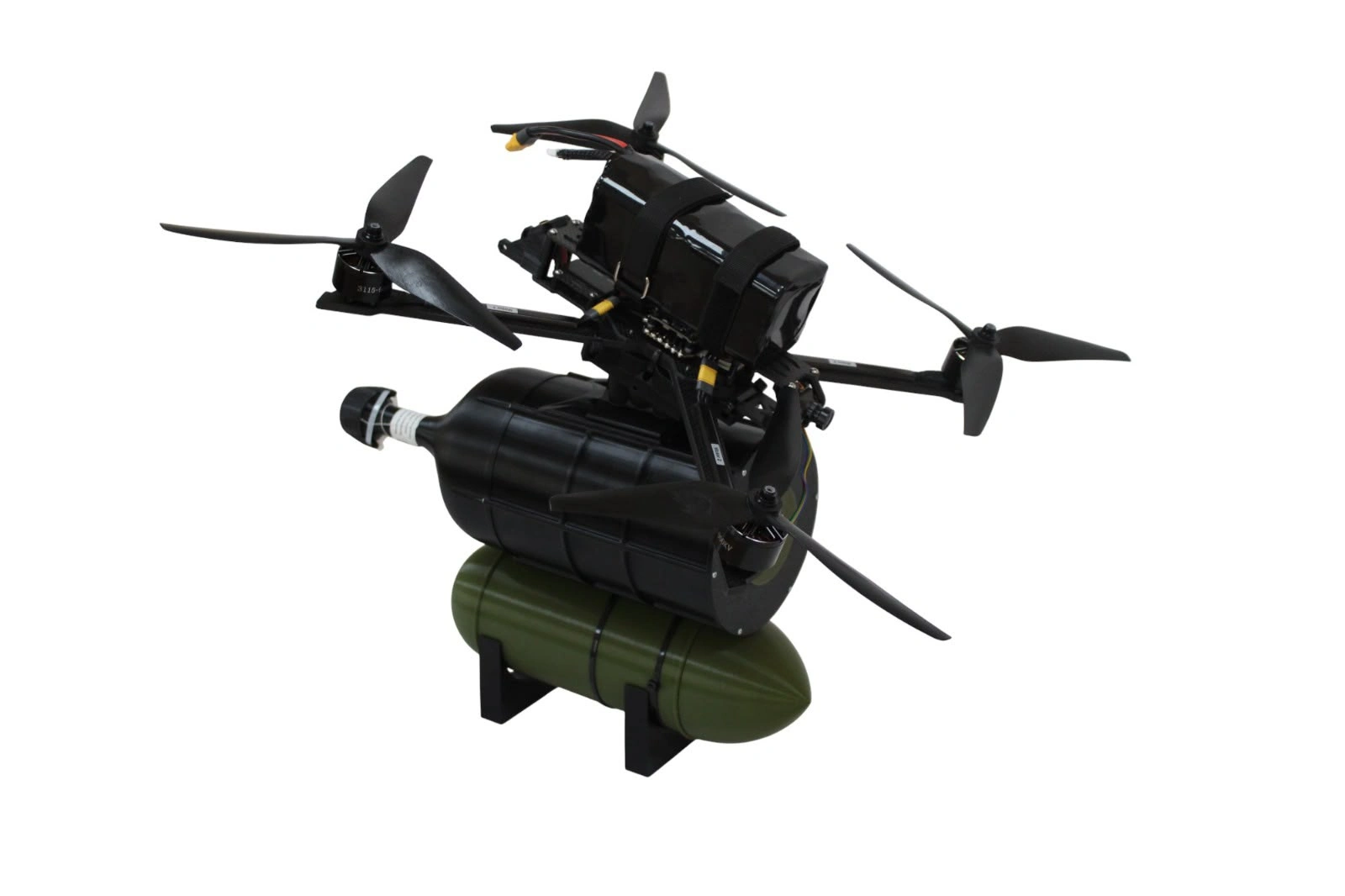Dron FPV HARPIA 15″ z modułem łączności światłowodowej